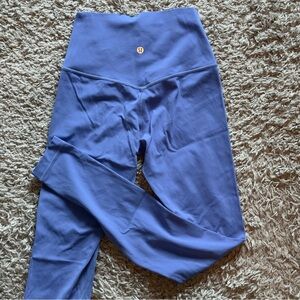 lululemon athletica Blue High-Waisted Leggings